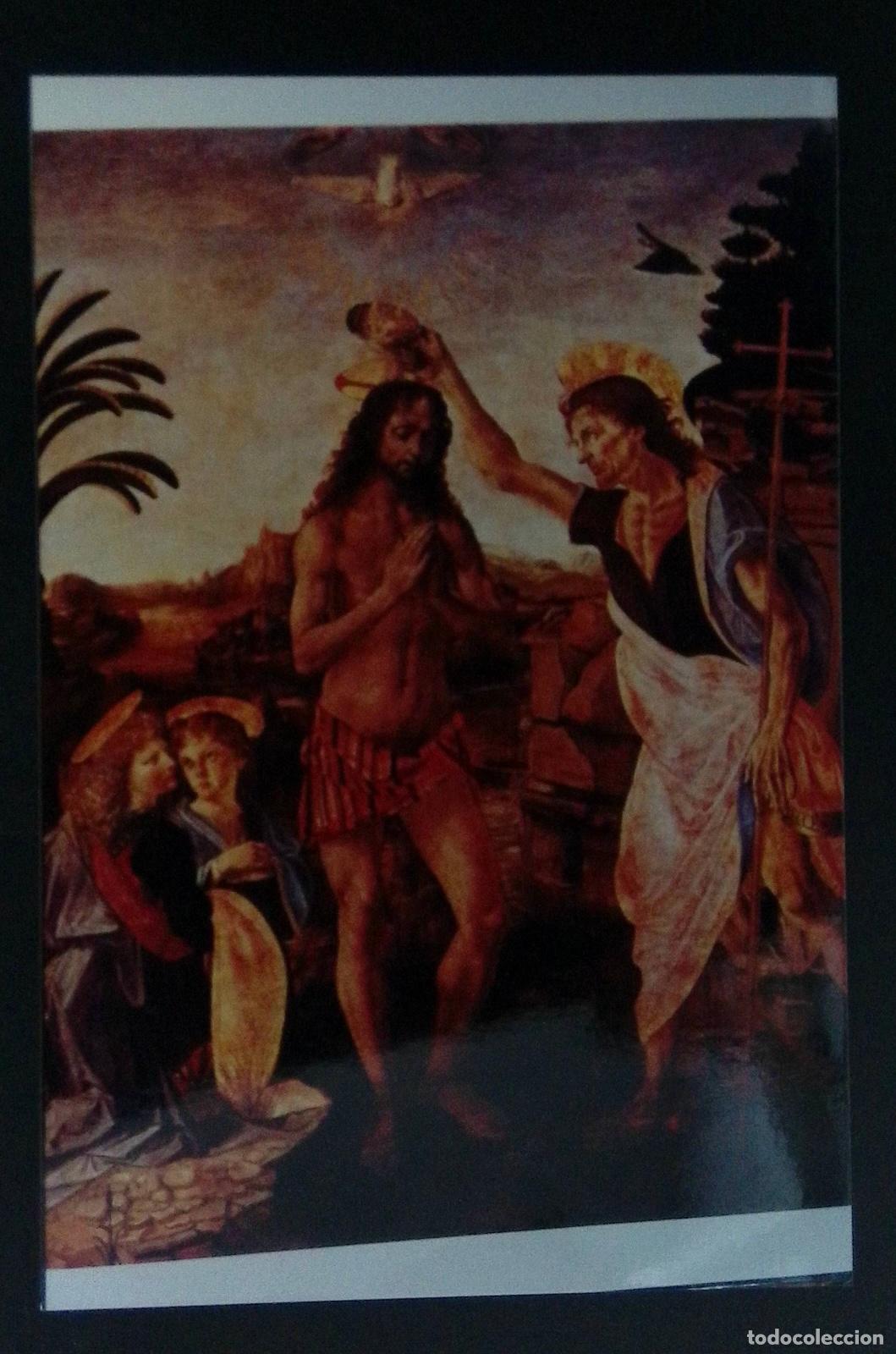 Sellos: CMI) 1985. ITALY. REPRODUCTION OF THE PAINTING *THE BAPTISM OF CHRIST*, COMPLETED AROUND 1475 BY THE
