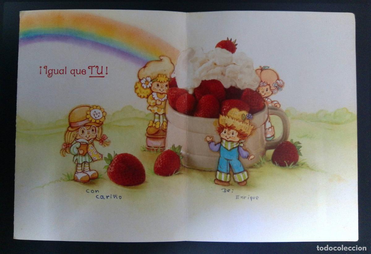 Sellos: CMI) 1988. MEXICO. CHILDREN'S CHARACTERS FROM STRAWBERRY SHORTCAKE IN A STRAWBERRY FIELD WITH RAINBO