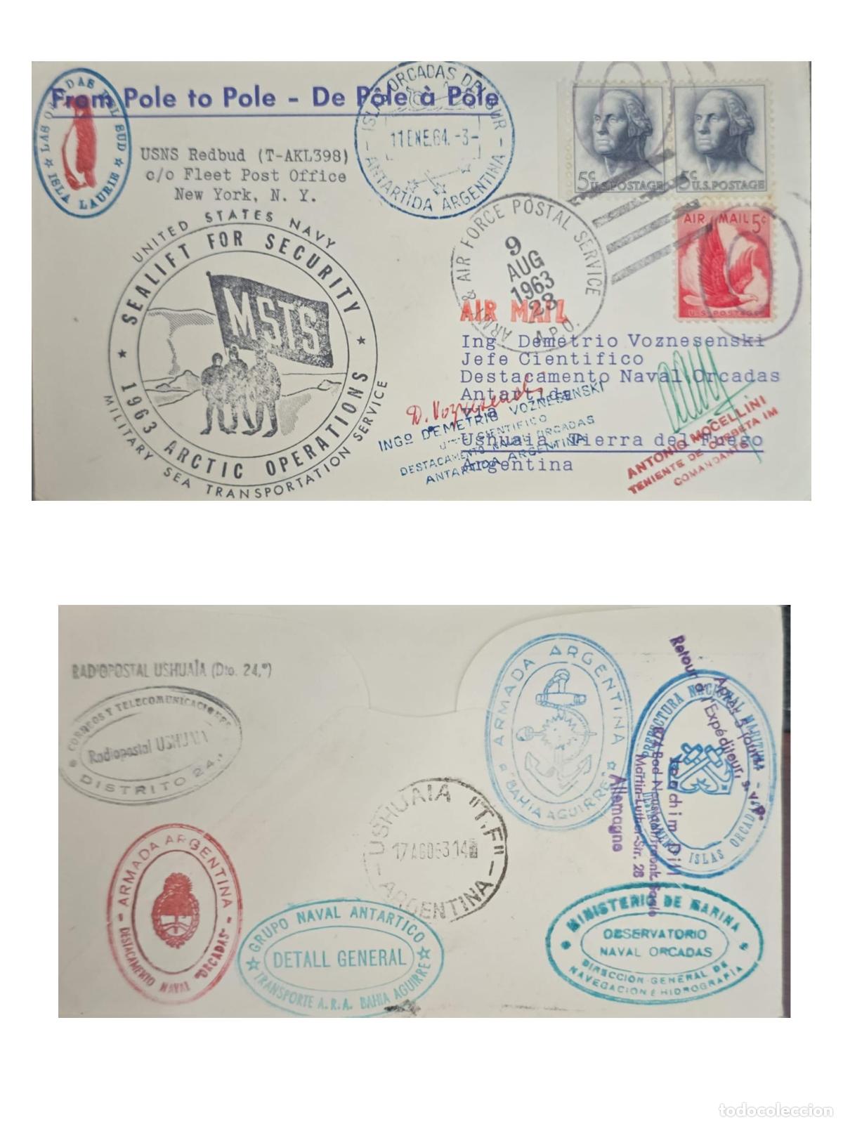 Sellos: CMI) 1963. UNITED STATES. HISTORICAL COMMEMORATIVE PORTRAITS OF GEORGE WASHINGTON. AIRMAIL COVER SEN