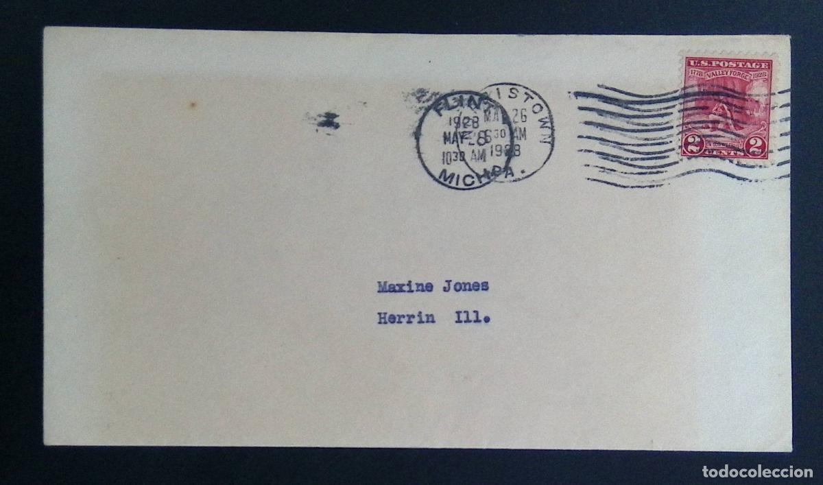 Selos: CMI) 1928. UNITED STATES. MILITARY HISTORICAL SCENE OF GEORGE WASHINGTON KNEELING IN PRAYER AT VALLE