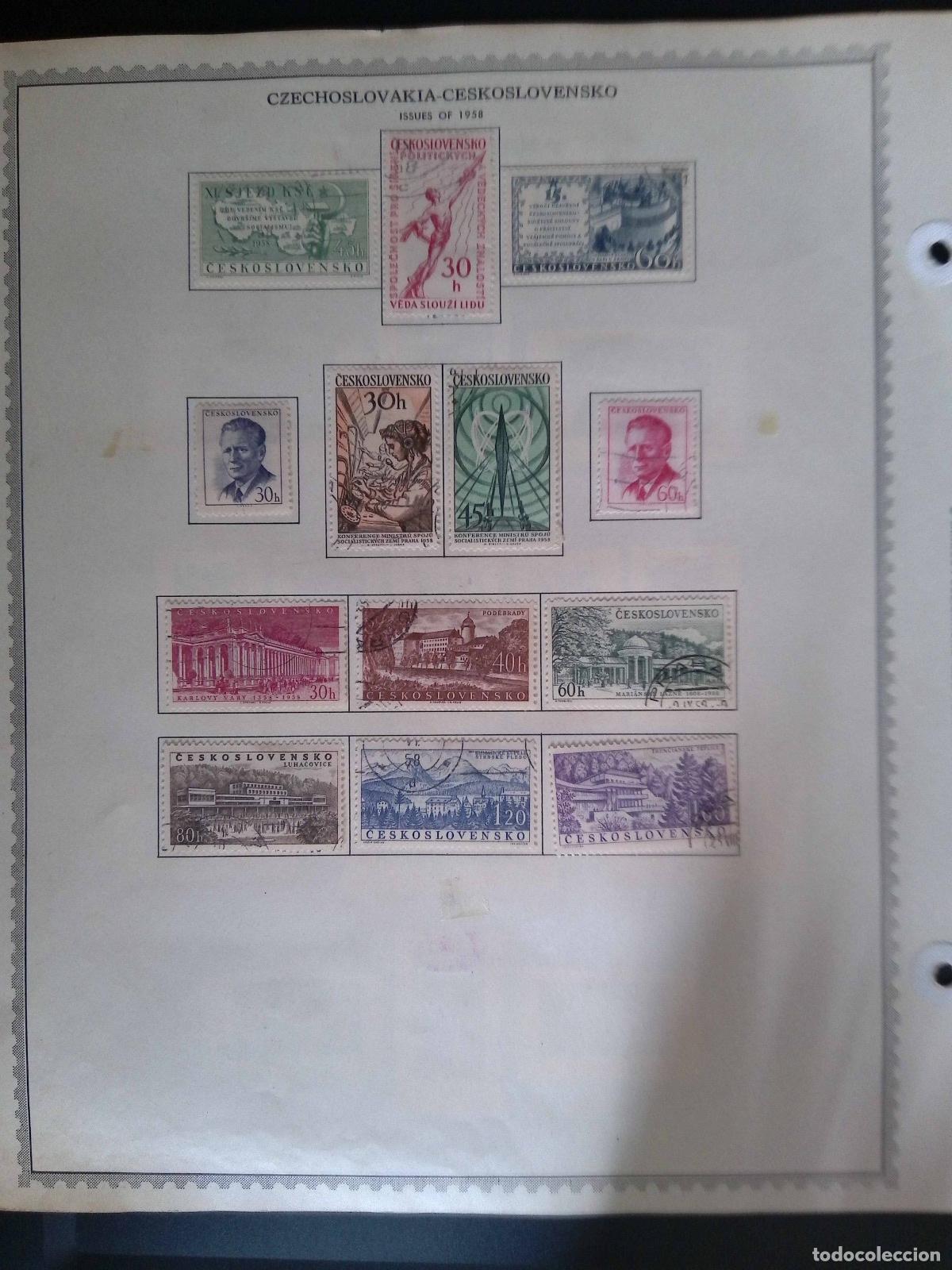 Timbres: CMI) 1958. CZECHOSLOVAKIA. MALE ALLEGORICAL FIGURE OF SCIENCE WITH &rdquo;VEDA SLOUŽ&Iacute; LIDU&rdquo; CAPTION, PORTR