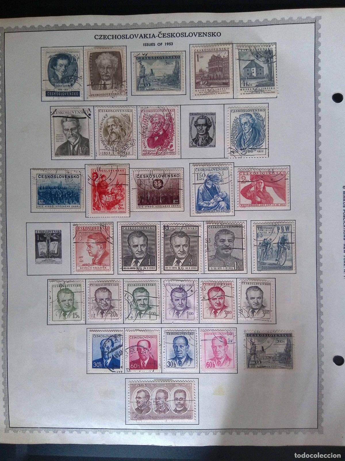 Sellos: CMI) 1953. CZECHOSLOVAKIA. POLITICAL AND HISTORICAL PORTRAITS OF KARL MARX AND JOSEPH STALIN, MATERN