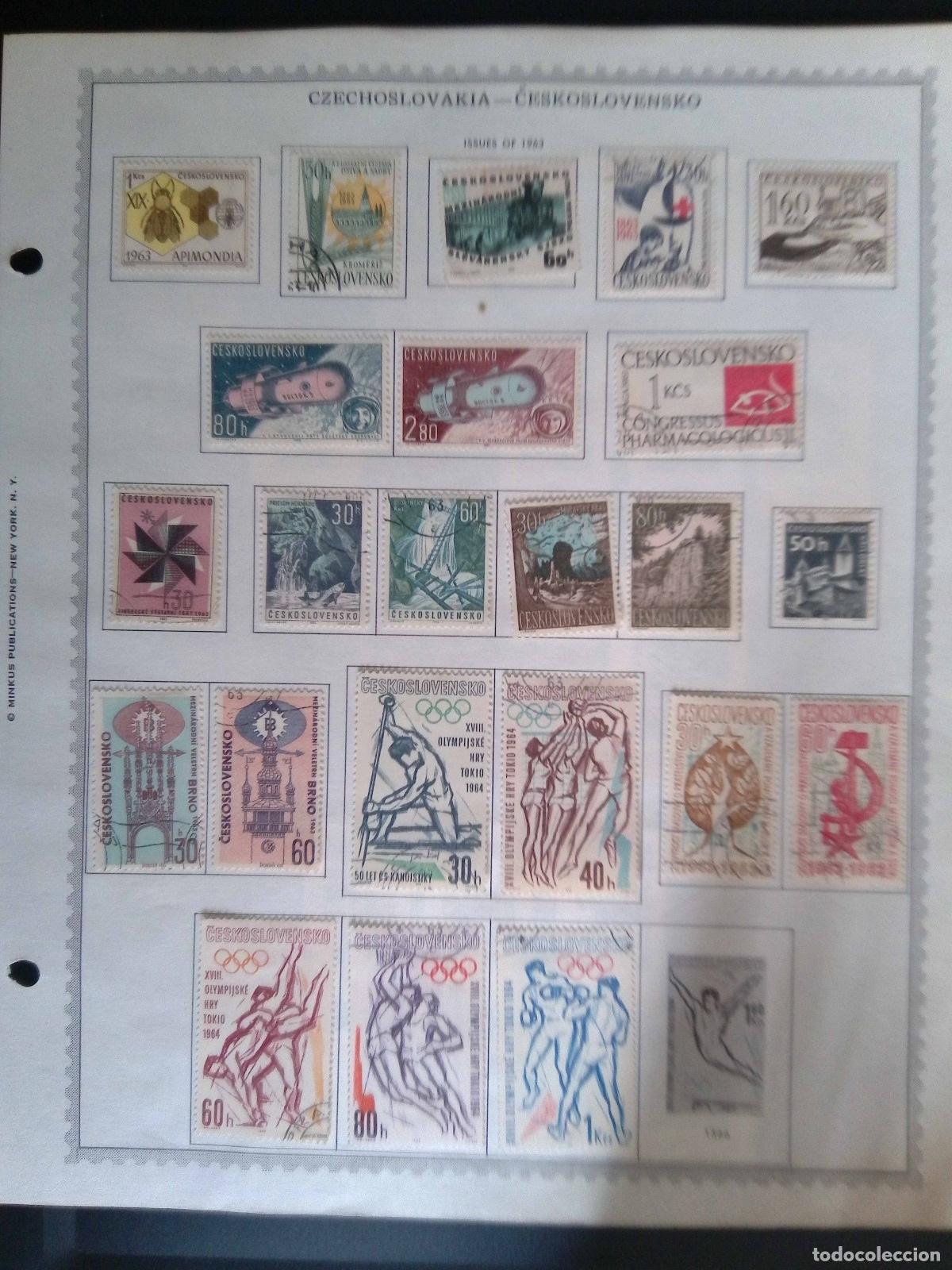 Sellos: CMI) 1963. CZECHOSLOVAKIA. COMMEMORATIVE EMBLEMS OF APIMONDIA AND PHARMACOLOGIA CONGRESSES, AIRSHIPS