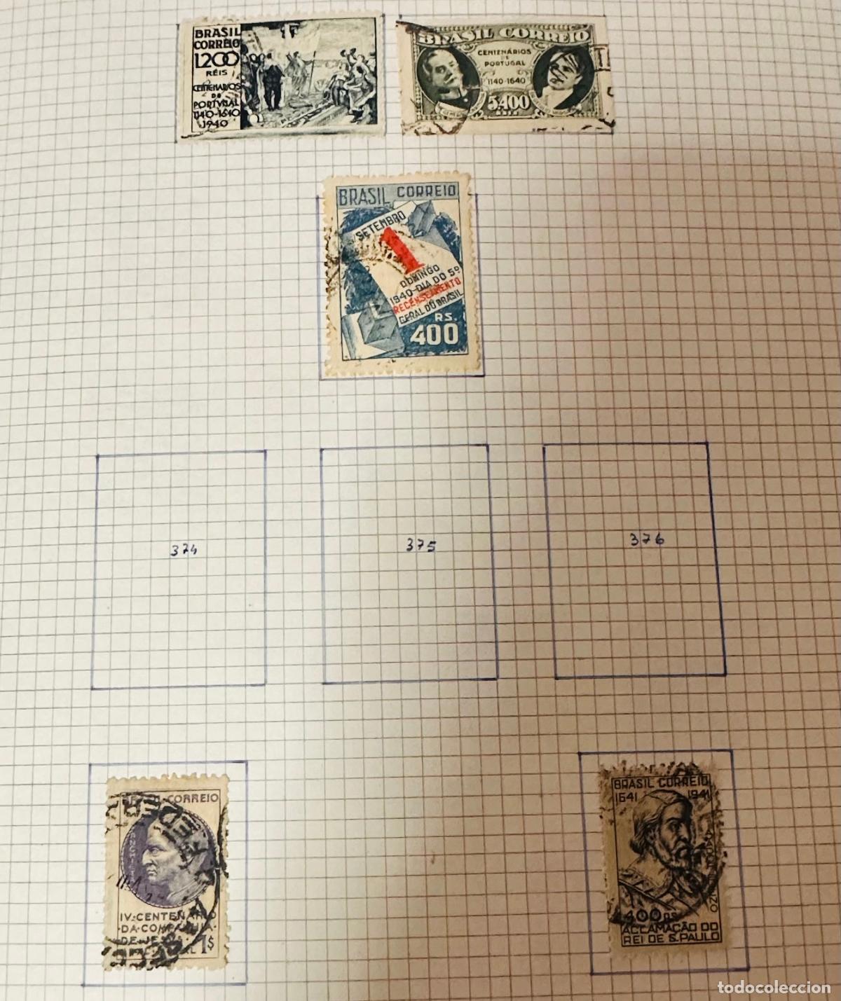 Selos: &rdquo;CMI) 1940-1941. BRAZIL. PORTRAITS OF PORTUGAL, LANDING ON THE COAST, COMPOSITION &rdquo;&rdquo;DIA DO RECONHECI