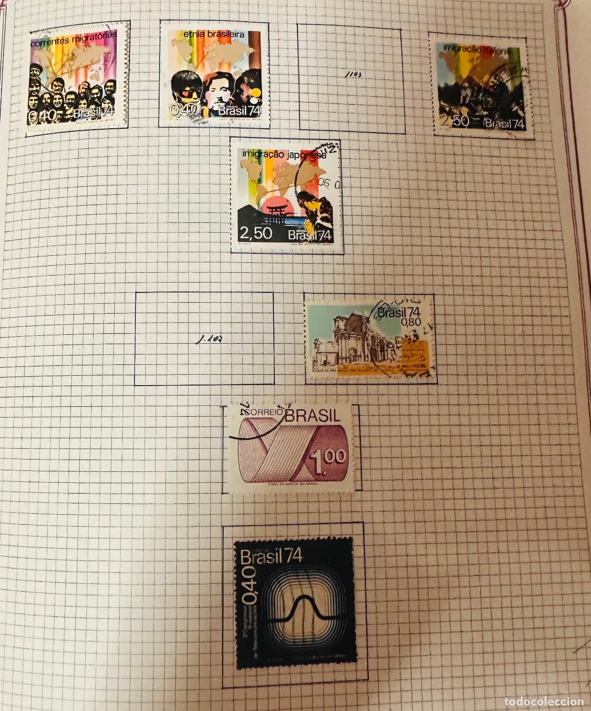 Briefmarken: CMI) 1974. BRAZIL. CORRENTES MIGRATORIAS, ETNIA BRASILEIRA, IMIGRACAO ITALIANA, IMIGRACAO JAPONESA,