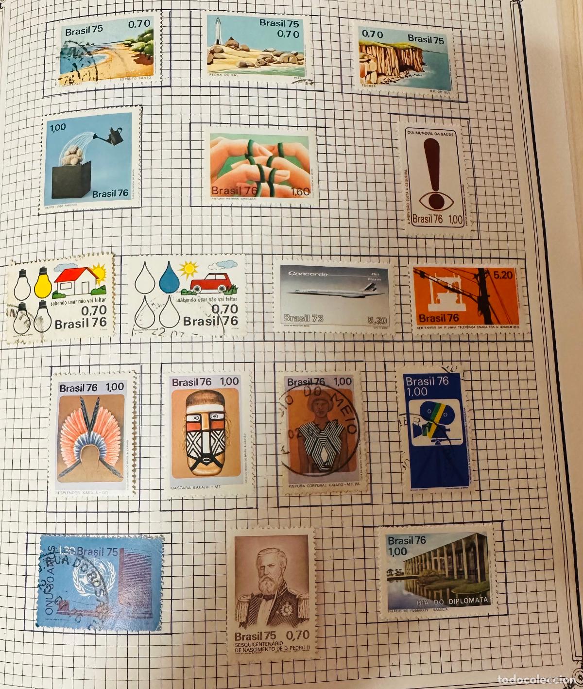 Briefmarken: CMI) 1975-1976. BRAZIL. BEACHS, WATERING CAN, INTERTWINED HANDS, DIA MUNDIAL DA SA&Uacute;DE, SABENDO USAR