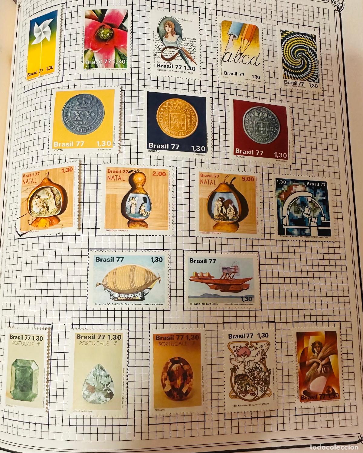 Briefmarken: CMI) 1977. BRAZIL. WINDMILL, EXOTIC FLOWER, LITERARY WOMAN, &rdquo;&rdquo;ABCD&rdquo;&rdquo; LETTERS, DIA DE RATONAN&Ccedil;A, COIN
