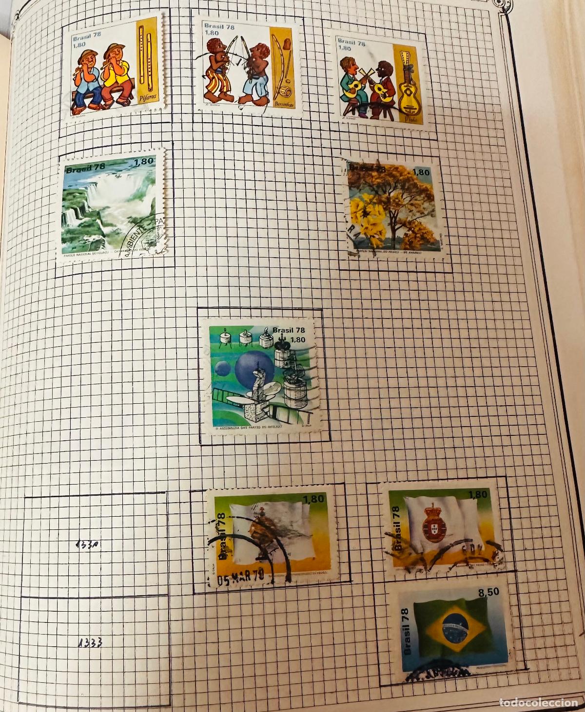 Sellos: CMI) 1978. BRAZIL. POPULAR MUSICIANS (FLUTES, BERIMBAUS, GUITARS), WATERFALLS (AMBIENTE), TREE WITH