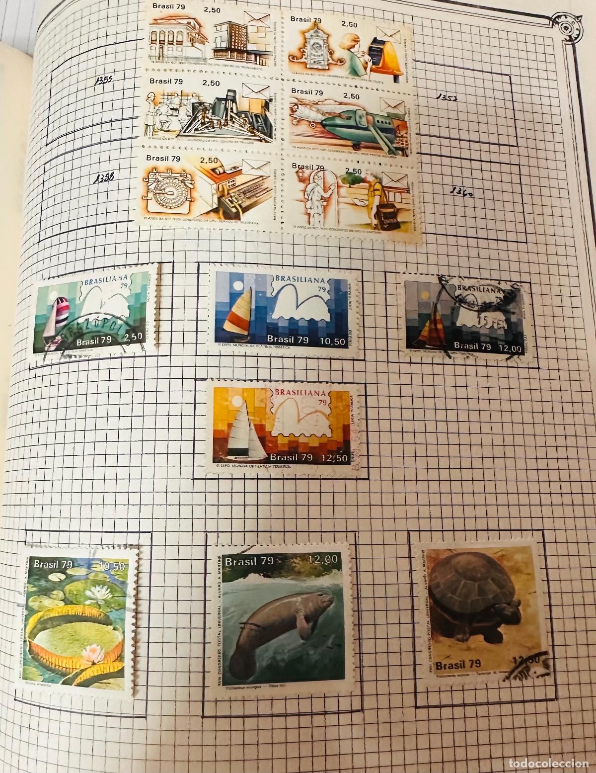 Sellos: CMI) 1979. BRAZIL. URBAN PLANS, POSTAL BUILDINGS, DATA TRANSMISSION, CIVIL AIRPLANES, SAILBOATS (BRA