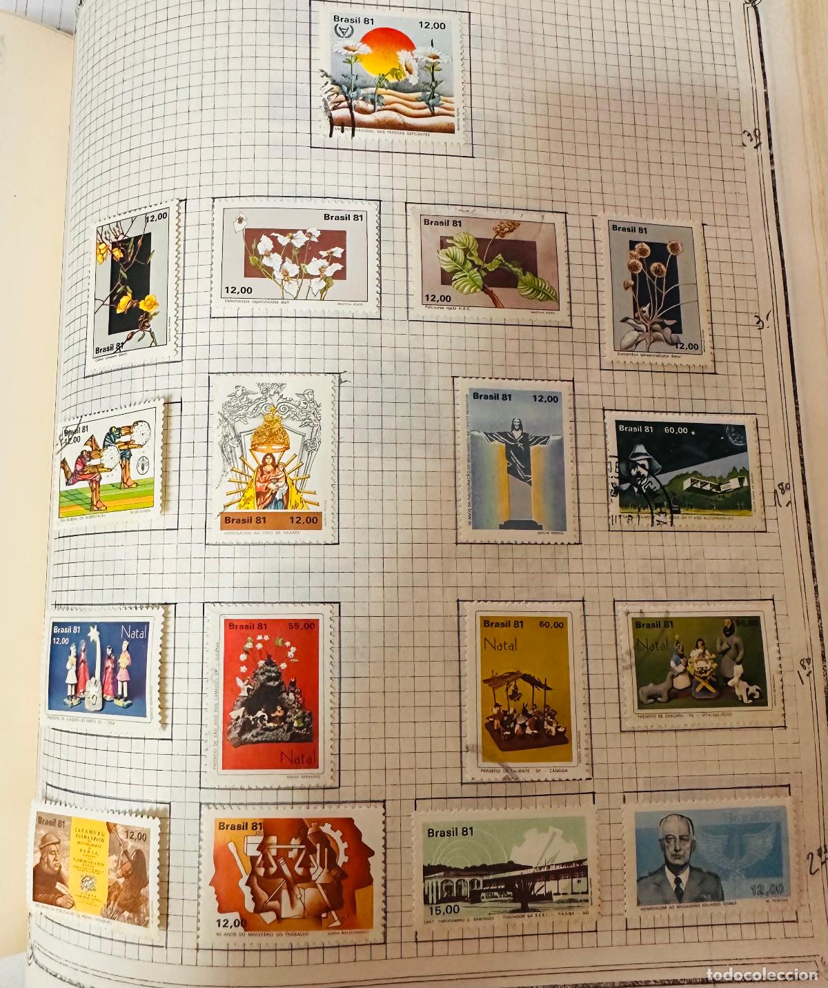 Sellos: CMI) 1981. BRAZIL. WILD FLOWERS, HERBARIUMS, DAN&Ccedil;AS ISSUE, HISTORICAL VIRGIN, CHRIST THE REDEEMER, C