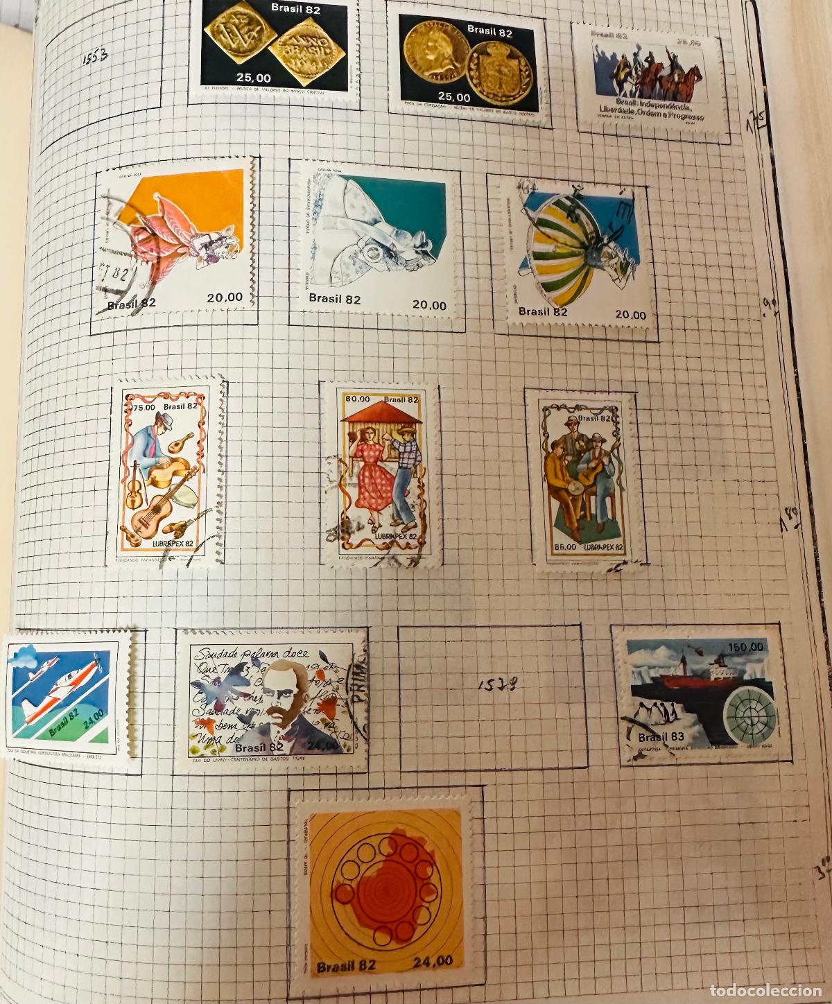 Sellos: CMI) 1982. BRAZIL. GOLD COINS, RIDERS (INDEPENDENCIA, LIBERDADE, ORDEM E PROGRESSO), CARNAVAL DANCER