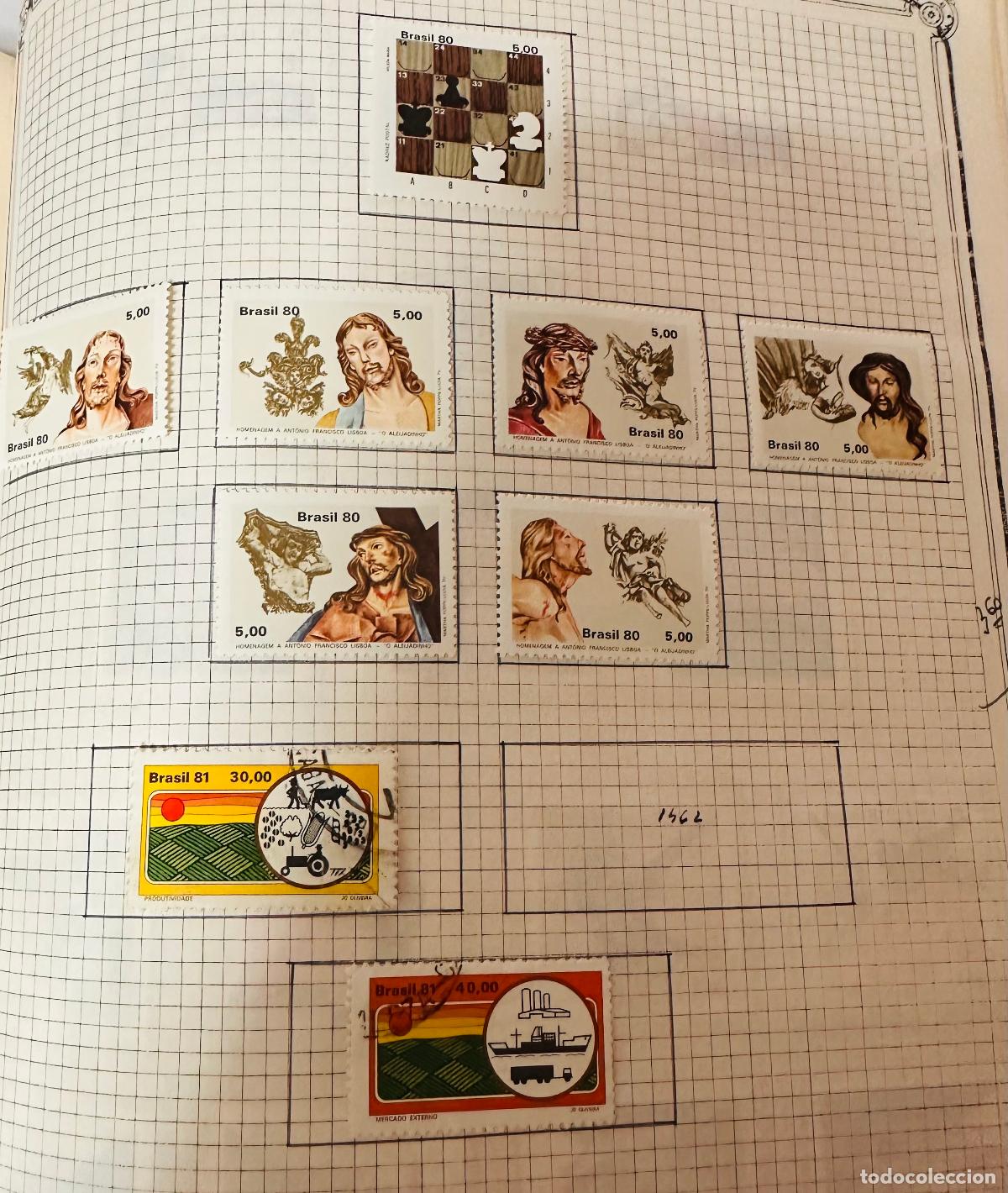 Sellos: CMI) 1980-1981. BRAZIL. CHESS, CHRIST WITH THORNS CROWN, ANGELS, O ALEIJADINHO SCULPTURES, TRACTOR,