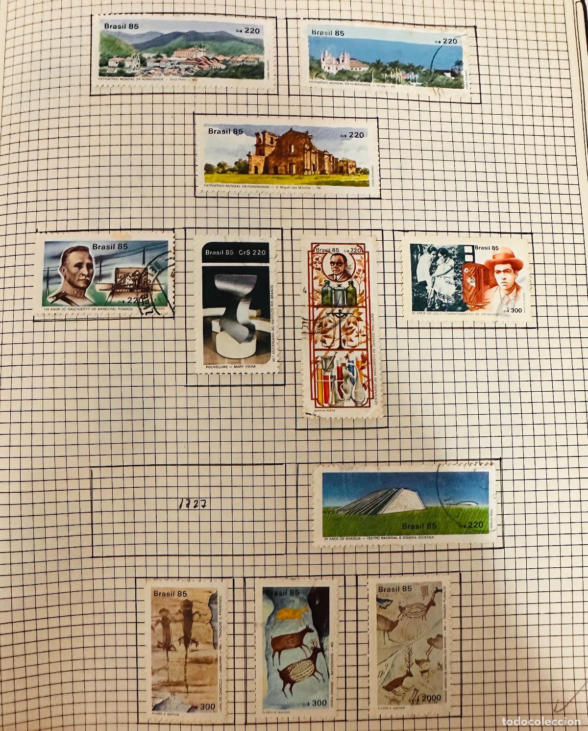 Timbres: CMI) 1985. BRAZIL. PATRIMONIO MUNDIAL DA HUMANIDADE (CONGOFINHAS, S&Atilde;O MIGUEL DAS MISS&Otilde;ES, S&Atilde;O JOS&Eacute;),