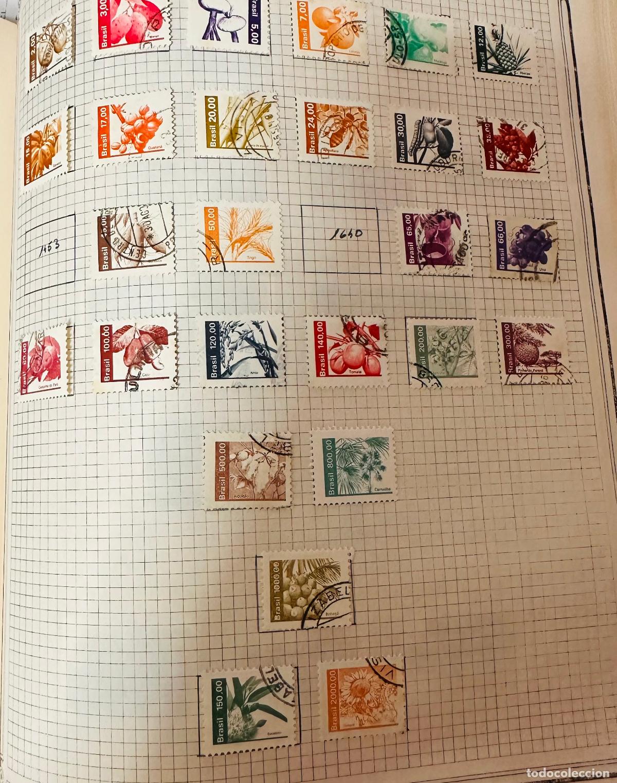 Timbres: CMI) 1984. BRAZIL. UNIFORM HERBARIUM IN MONOCHROMATIC FRAMES OF VEGETABLES, PLANTS, FLOWERS, AND FRU