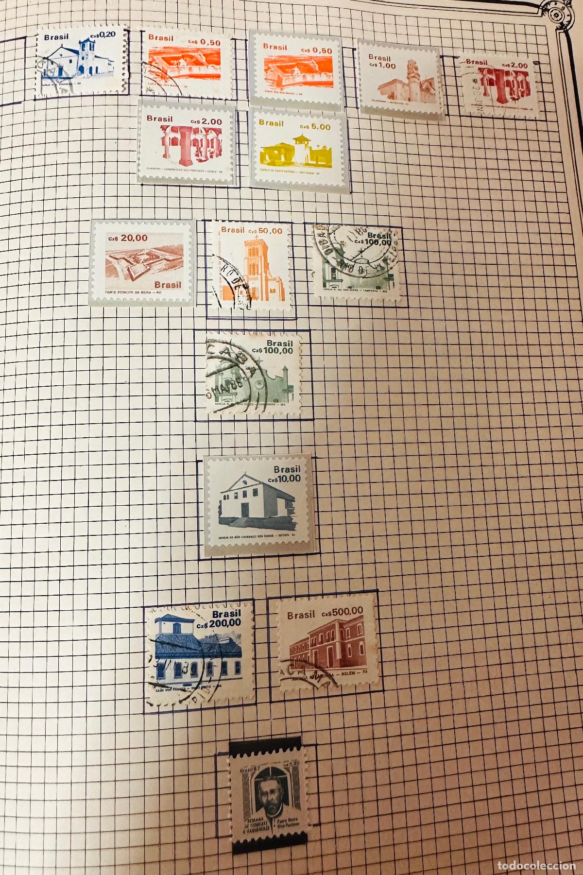 Timbres: CMI) 1987. BRAZIL. MULTICOLORED ARCHITECTURAL ISSUES (CHURCHES, CONVENTS, URBAN COMPLEXES, TRIUMPHAL