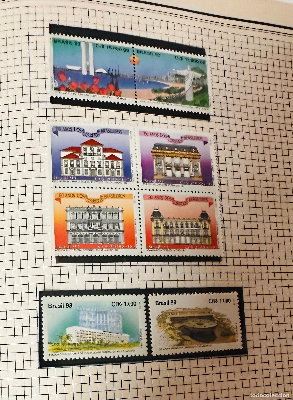 Sellos: CMI) 1993. BRAZIL. CHRIST THE REDEEMER, 330 ANOS DOS CORREIOS BRASILEIROS (PALACES, POSTAL HEADQUART