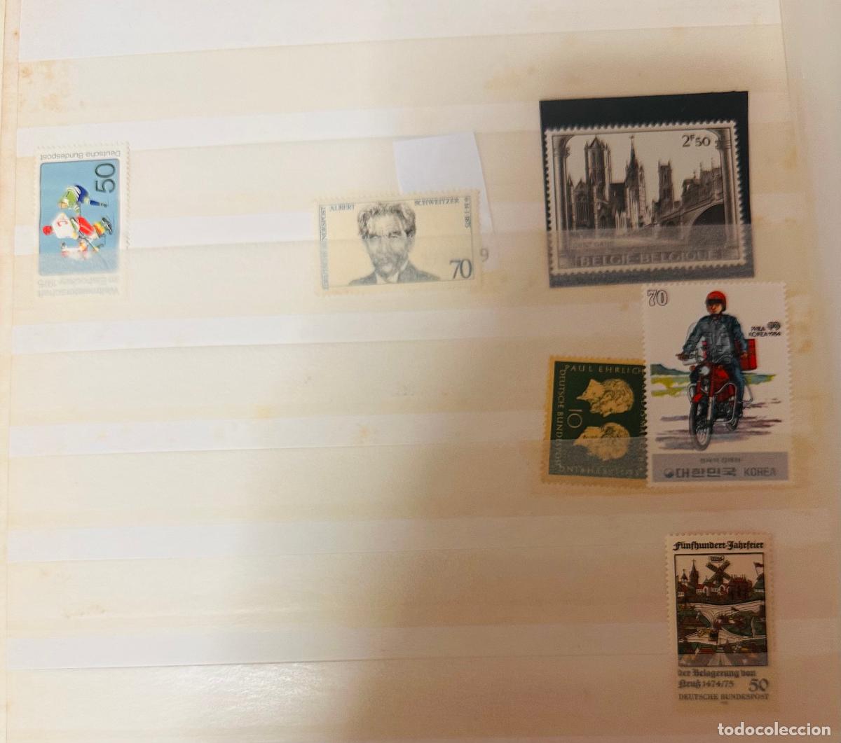 Selos: CMI) 1974-1980. VARIOUS COUNTRIES. GERMANY CHARACTERS, ALBERT SCHWEITZER PORTRAIT, BELGIUM CATHEDRAL