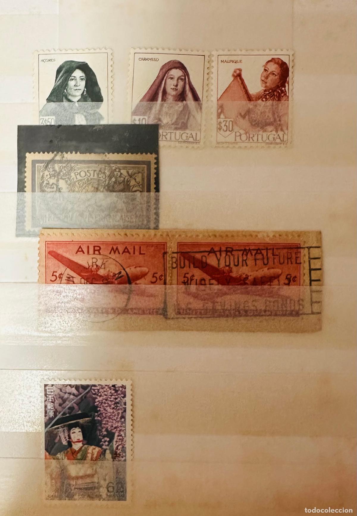 Selos: CMI) 1930-1970. VARIOUS COUNTRIES. PORTUGAL VEILED PORTRAITS (A&Ccedil;ORES, CARAMULO, MALPIQUE), USA AIR M