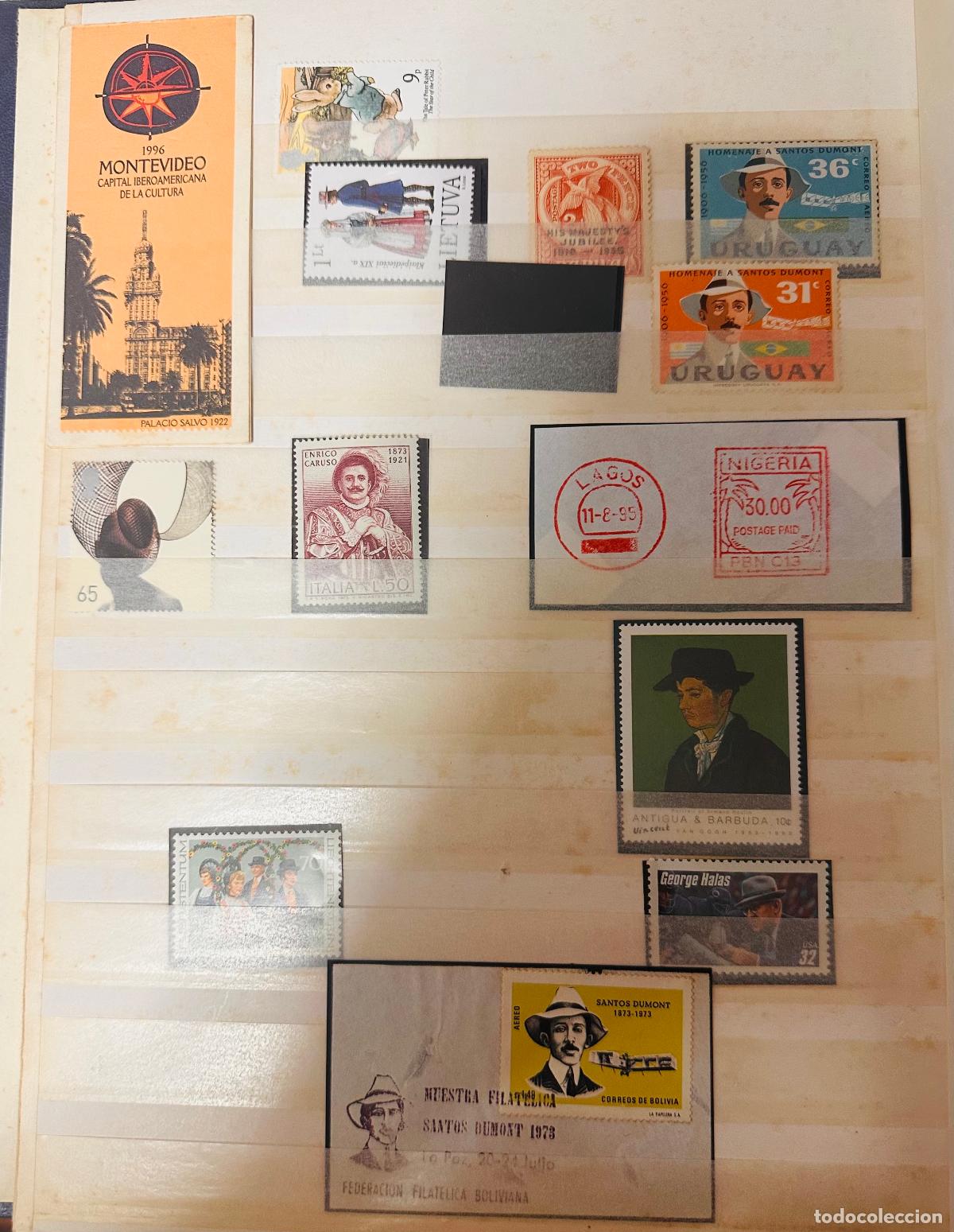 Selos: CMI) 1873-1996. VARIOUS COUNTRIES. URUGUAY TOWER, LIETUVA FRAME, UNITED KINGDOM ANIMAL, URUGUAY PORT