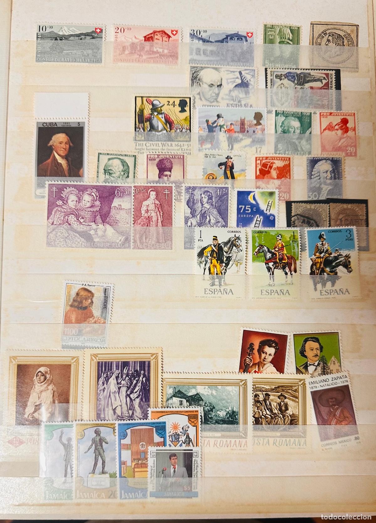 Selos: CMI) 1930-1979. VARIOUS COUNTRIES. PRO JUVENTUTE HOUSES FROM SWITZERLAND, FRANKLIN FROM FRANCE, KING