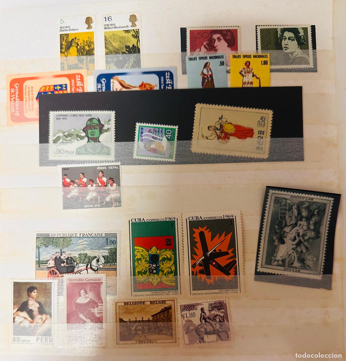 Sellos: CMI) 1969-1980. VARIOUS COUNTRIES. UNITED KINGDOM MEDALLIONS, ST. VINCENT COMPENDIUM, ITALY INTELLEC