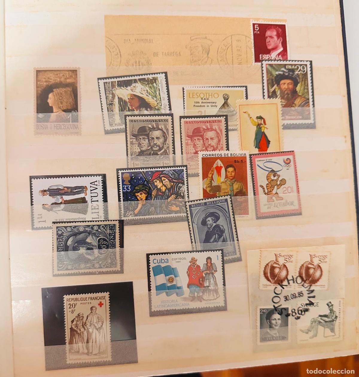Sellos: CMI) 1870-1985. VARIOUS COUNTRIES. SPAIN TEXT, BOSNIA PORTRAIT, CZECHOSLOVAKIA INTELLECTUAL, LESOTHO