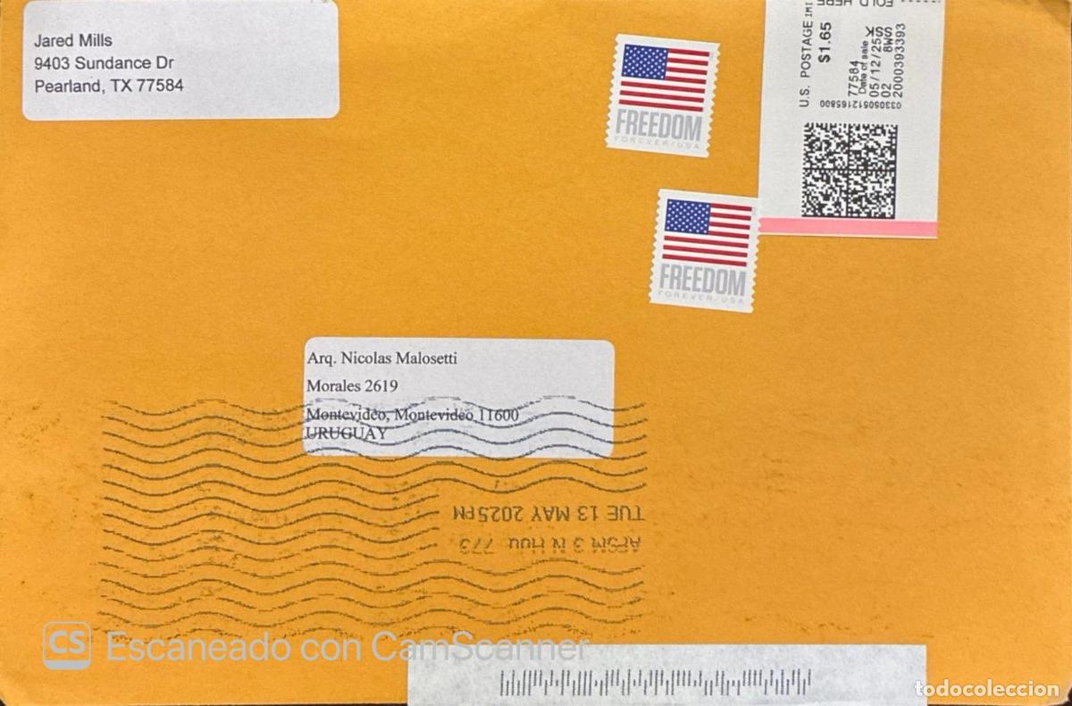Sellos: CMI) 2025. UNITED STATES. COMPENDIUM OF TWO STAMPS FEATURING THE NATIONAL FLAG RECREATION AND &rdquo;FREED