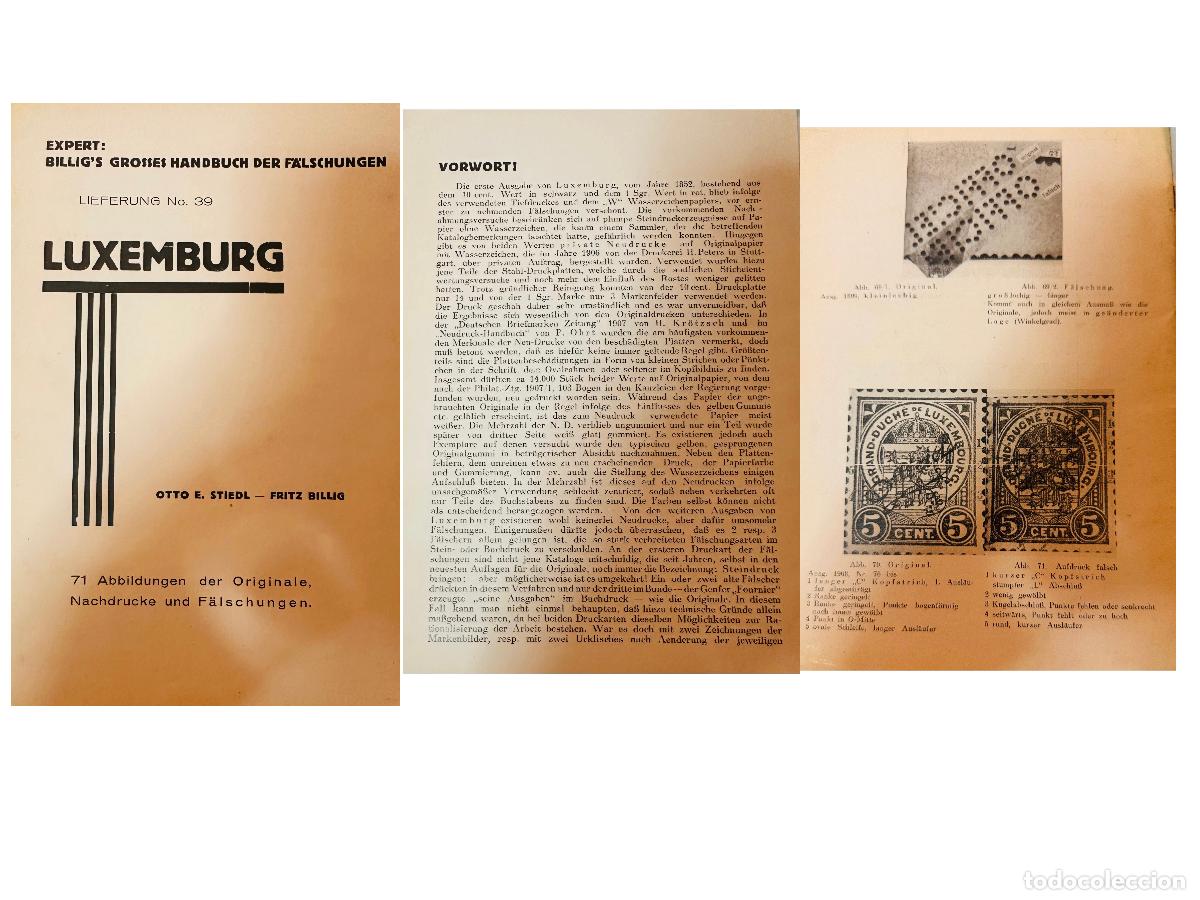 Selos: CMI) 1906-1952. AUSTRIA. SPECIALIZED LITERARY INDEX AND COVER FEATURING &rdquo;EXPERT LUXEMBURG LIEFERUNG