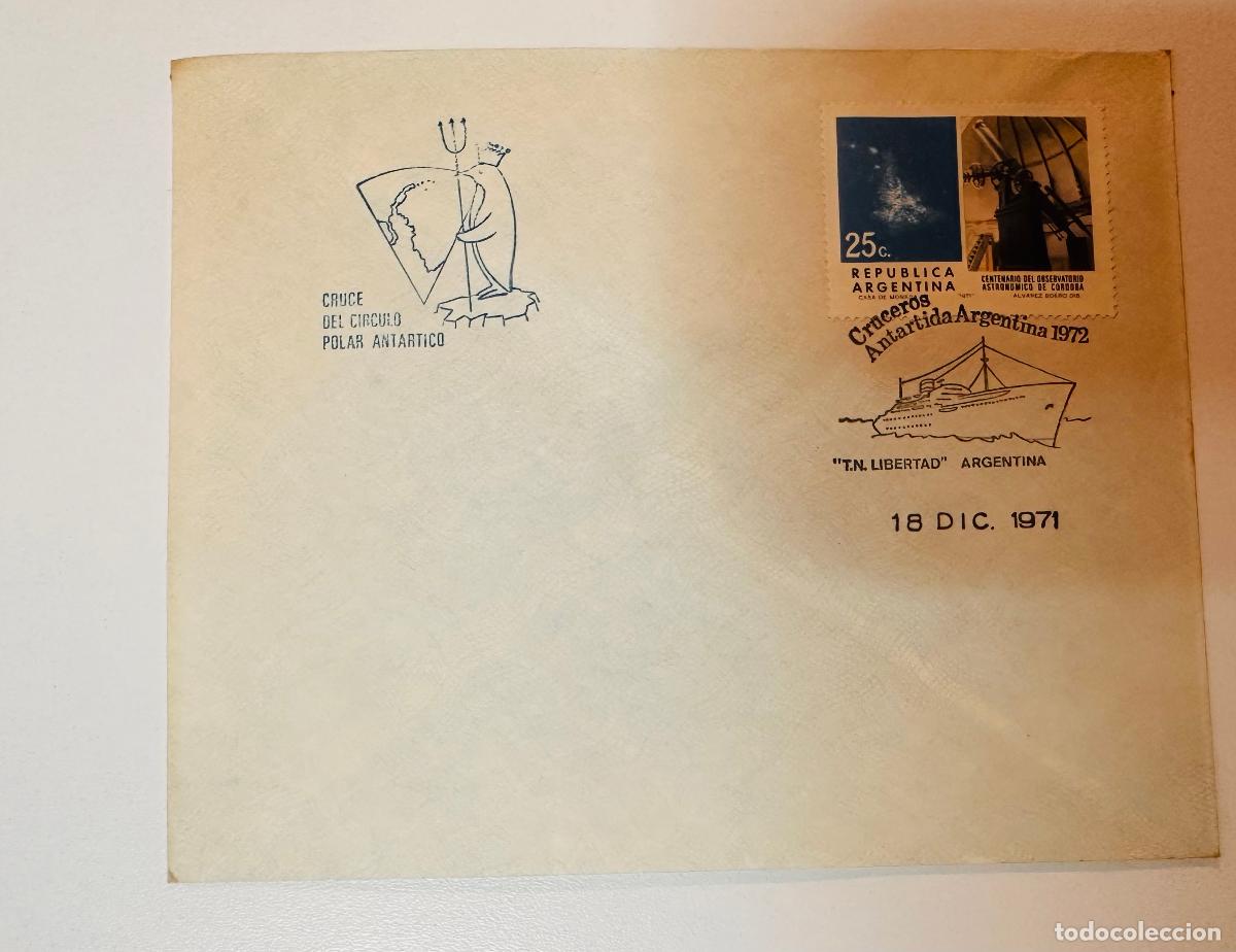 Sellos: CMI) 1971. ARGENTINA. TELESCOPIO EQUIPMENT DESIGN ON C&Oacute;RDOBA ASTRONOMICAL OBSERVATORY CENTENARY. CRU