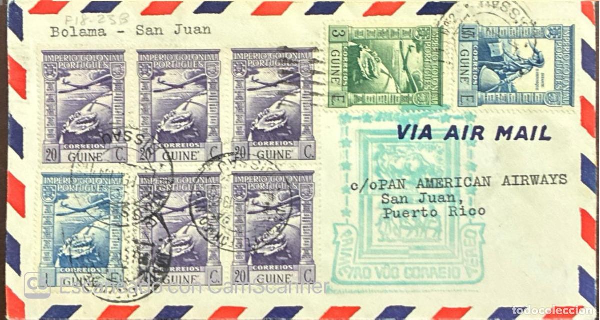 Sellos: CMI) 1940. GUINEA. UNIFORM STAMPS COMPENDIUM FEATURING LIGHT AIRCRAFT IN FLIGHT FROM IMPERIO COLONIA