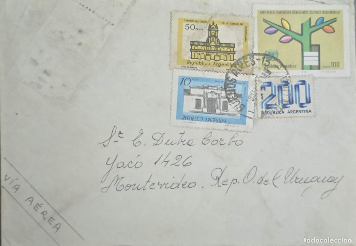 Stamps: CMI) 1979-1981. ARGENTINA. FEATURING HISTORICAL CABILDO EDIFIED LANDSCAPES, RESIDENCE HOUSE AND COLO