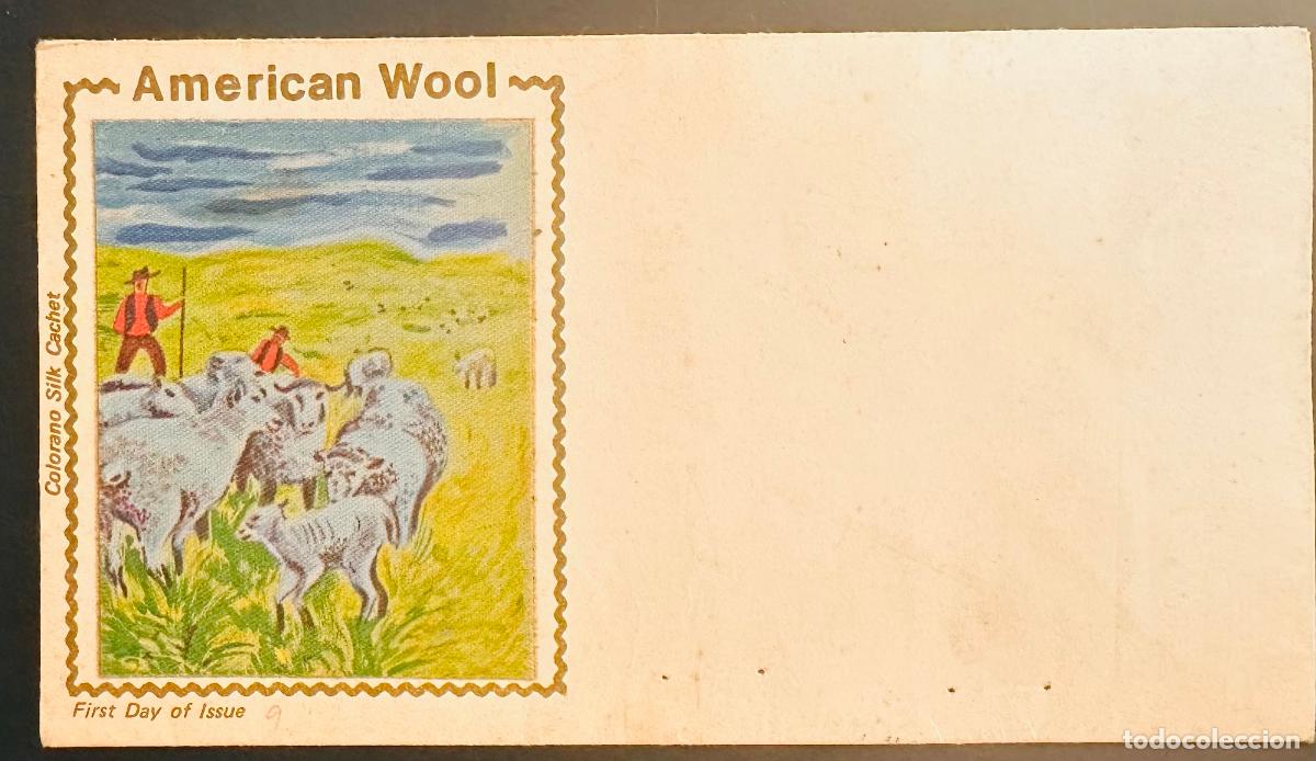 Sellos: CMI) 1971. UNITED STATES. UNSENT POSTAL STATIONERY POSTCARD FROM AMERICAN WOOL HANDICRAFT ISSUE FEAT