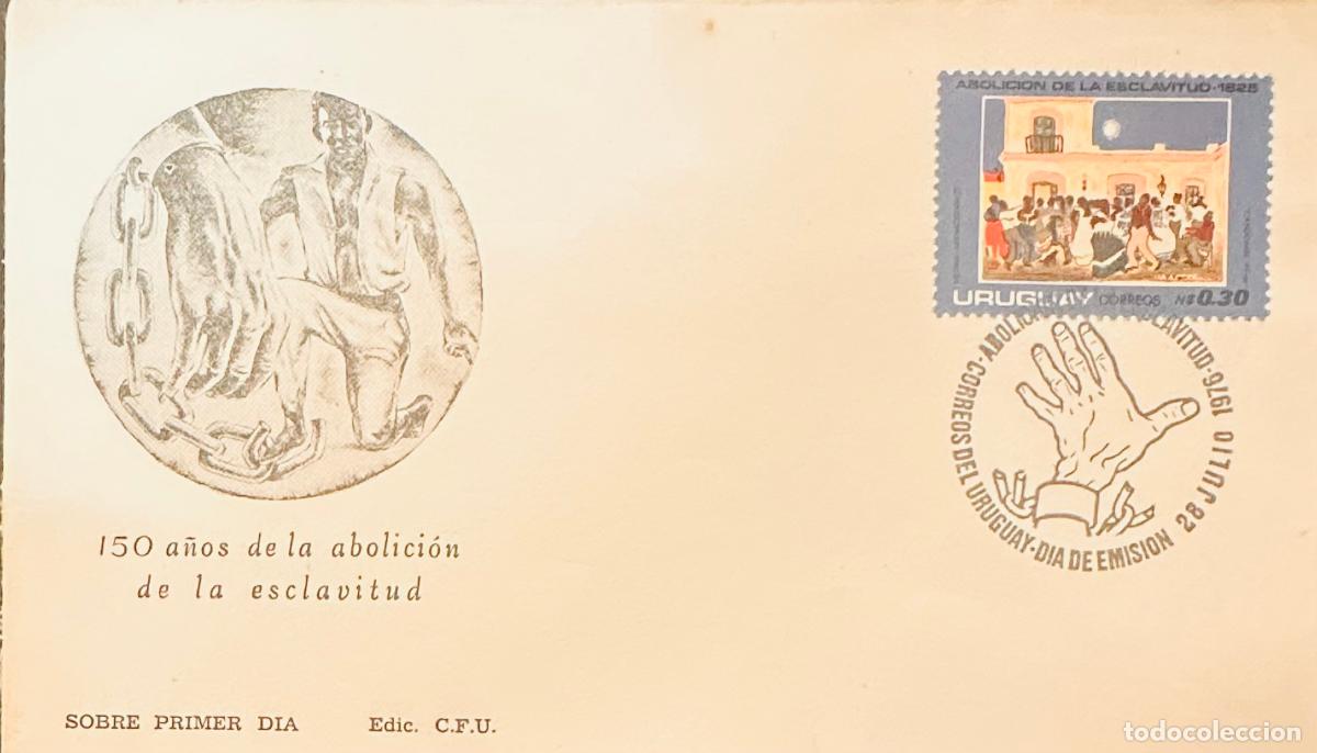 Selos: CMI) 1976. URUGUAY. MEMBERS IN POPULAR DANCES ILLUSTRATION STAMP FROM ABOLICI&Oacute;N DE LA ESCLAVITUD-182