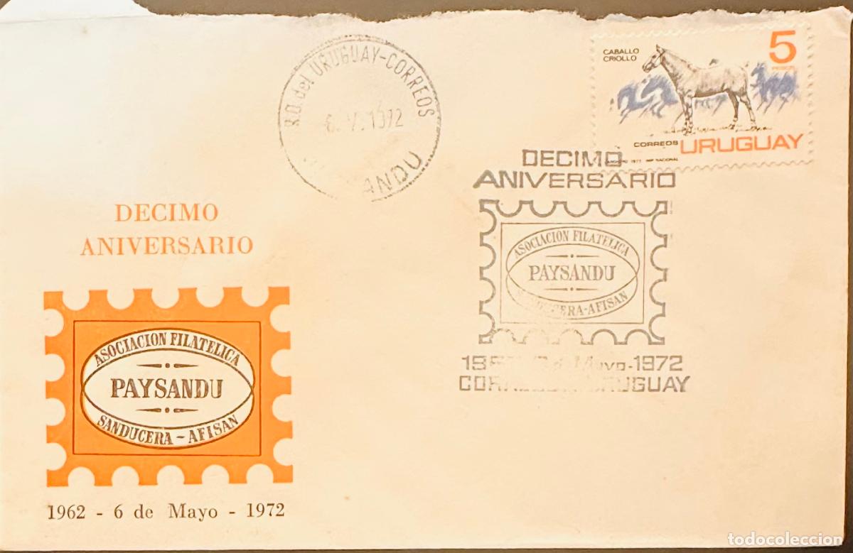 Sellos: CMI) 1972. URUGUAY. CABALLO CRIOLLO HORSE ILLUSTRATION ON A 5 PESOS STAMP FROM CABALLO CRIOLLO URUGU