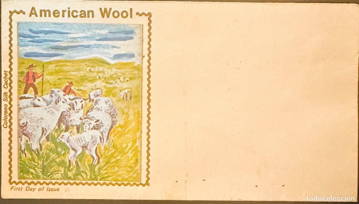 Timbres: CMI) 1971. UNITED STATES. UNSENT POSTAL STATIONERY POSTCARD FROM AMERICAN WOOL HANDICRAFT ISSUE FEAT