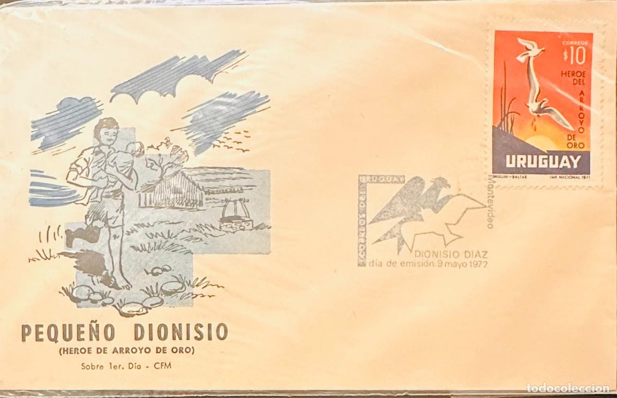 Stamps: CMI) 1981. URUGUAY. HISTORICAL BUILDING ARCHITECTURAL FACHADE VIEW FROM BANCO DE LA REP&Uacute;BLICA O. DEL