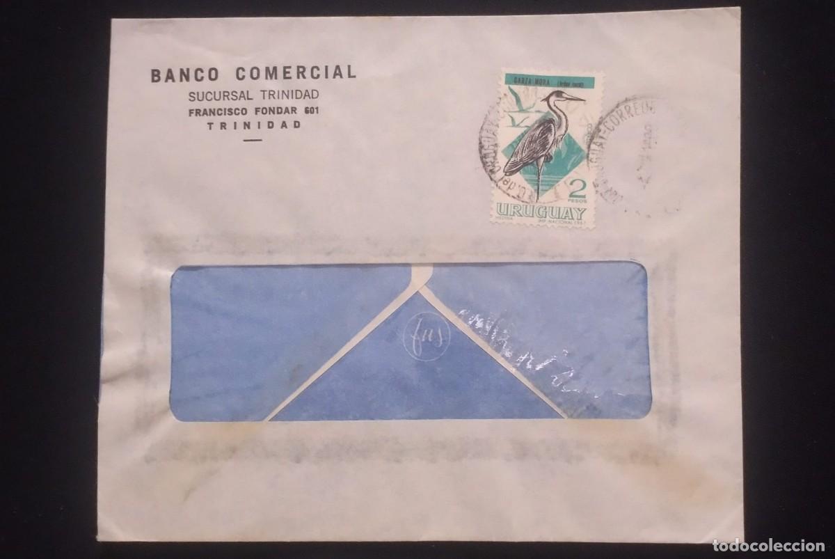 Sellos: TS) 1968 URUGUAY,WITH THE WHISTLING HERON, CIRCULATE COVER.
