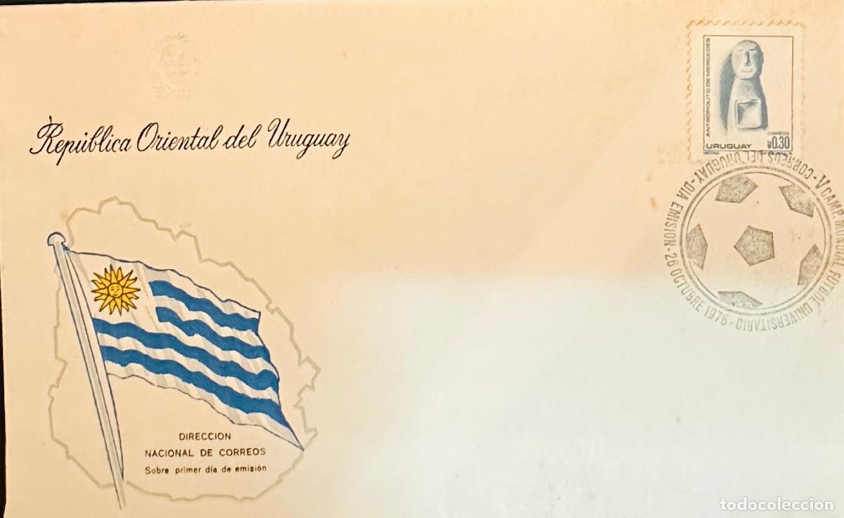 Timbres: CMI) 1976. URUGUAY. STAMP SHOWING A STONE SCULPTURE FROM ANTROPOLITO DE MERCEDES ISSUE. FEATURING A
