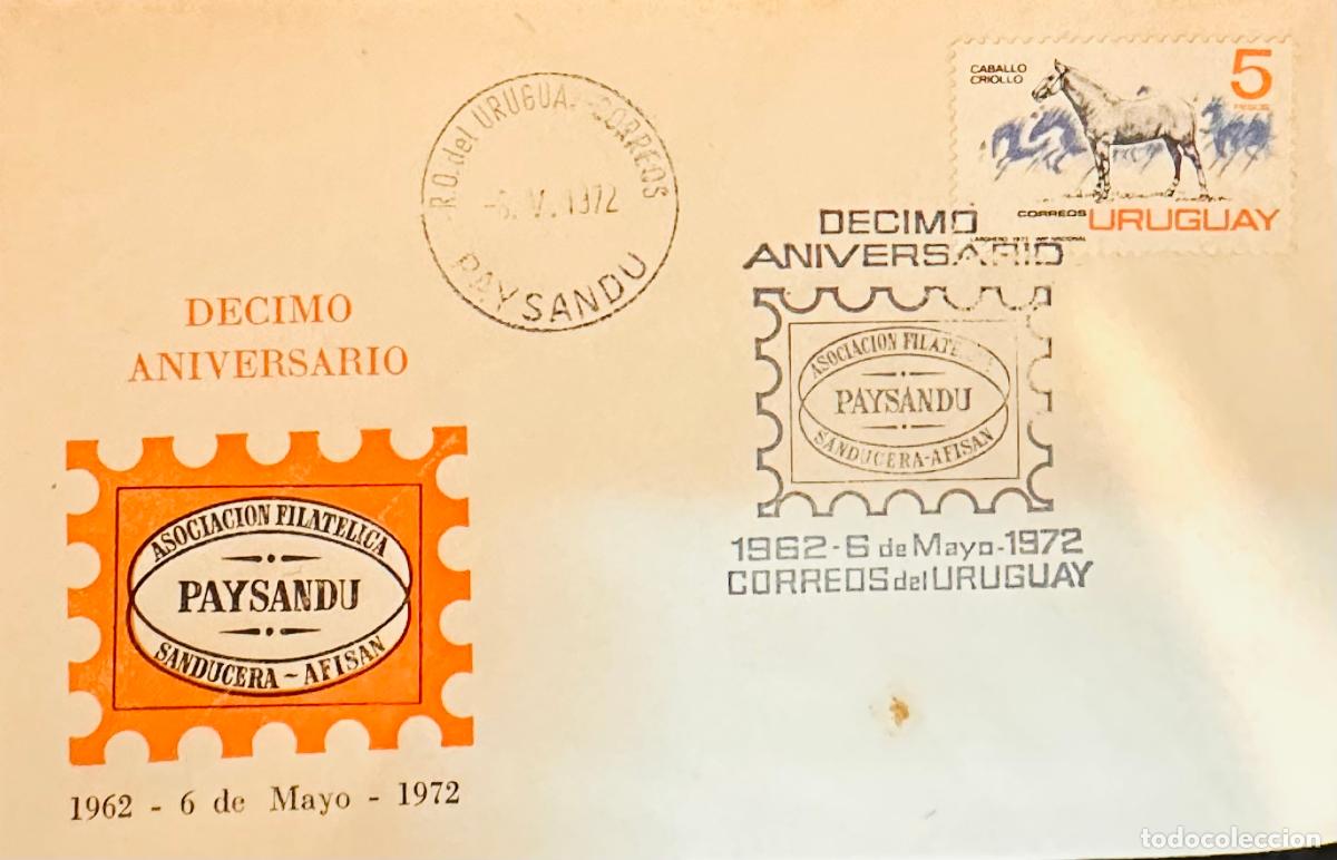 Briefmarken: CMI) 1972. URUGUAY. STAMP FEATURING A CABALLO CRIOLLO HORSE ILLUSTRATION FROM CABALLO CRIOLLO ISSUE.