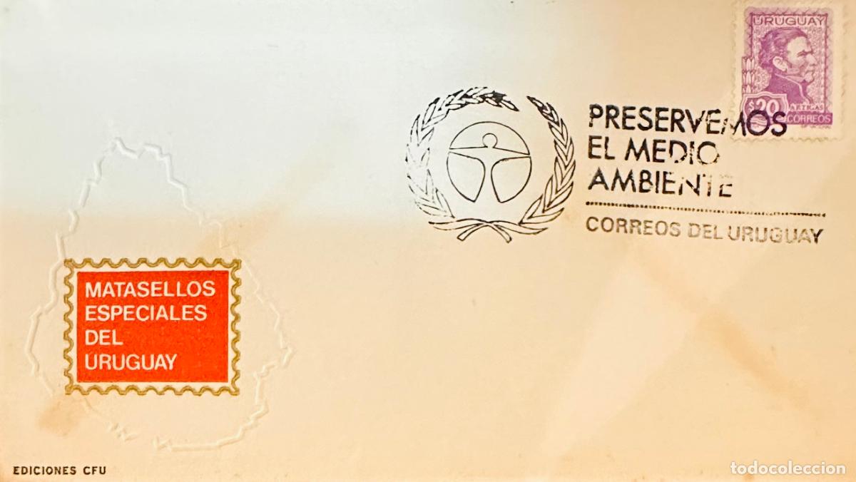 Sellos: CMI) 1972. URUGUAY. PURPLE-TONED STAMP FEATURING JOS&Eacute; ARTIGAS OVAL PROFILE PORTRAIT FROM ARTIGAS COR