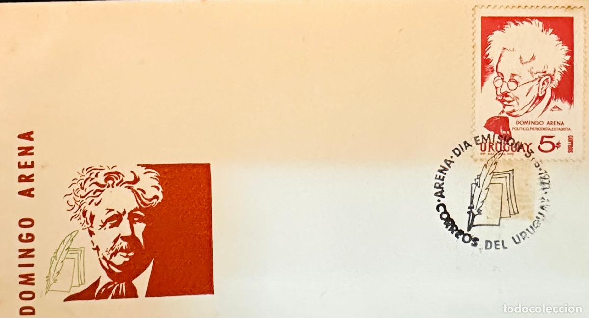 Sellos: CMI) 1971. URUGUAY. STAMP FEATURING DOMINGO ARENA PORTRAIT FEATURING GLASSES FROM DOMINGO ARENA ISSU
