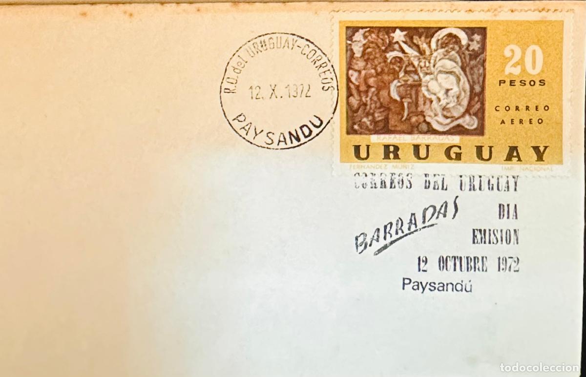 Sellos: CMI) 1972. URUGUAY. AIRMAIL STAMP FEATURING THE SACRED PICTORIAL WORK REPRODUCTION BY ARTIST RAFAEL