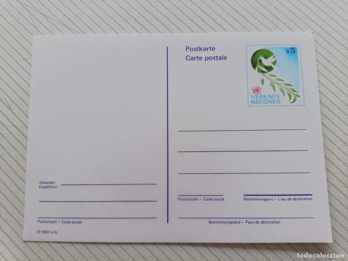 Sellos: Entero postal Naciones Unidas. Vereinte Nationen