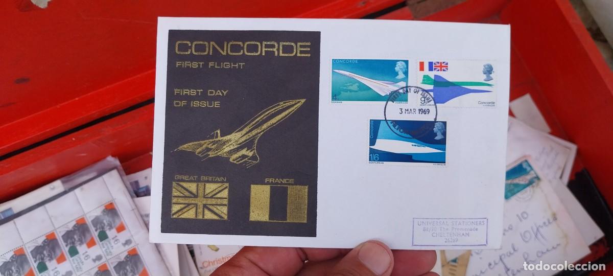 Sellos: SOBRE PRIMER DIA EL PRIMER VUELO DE CONCORDE