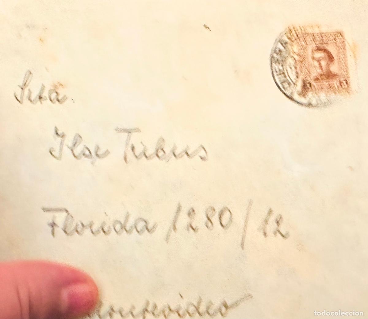 Selos: CMI) 1928. URUGUAY. SINGLE PORTRAIT OF JOAQUIN SUAREZ. DOMESTIC MAIL. XF