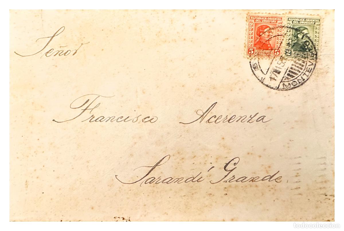Timbres: CMI) 1932. URUGUAY. PORTRAITS OF JOAQUIN SUAREZ. DOMESTIC MAIL. XF