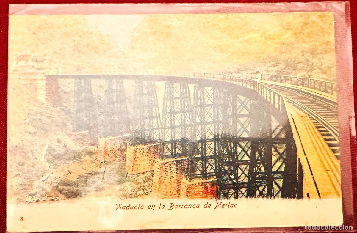 Timbres: CMI) 1910. MEXICO. POSTCARD. METLAC CANYON VIADUCT. DOMESTIC MAIL XF