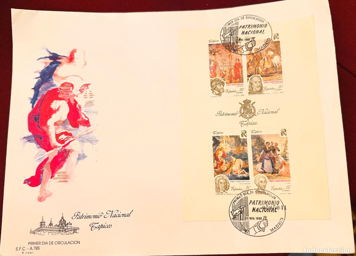 Timbres: CMI) 1980. SPAIN. FDC. TAPESTRIES CLASSICAL PAINTINGS MADRID. DOMESTIC MAIL XF