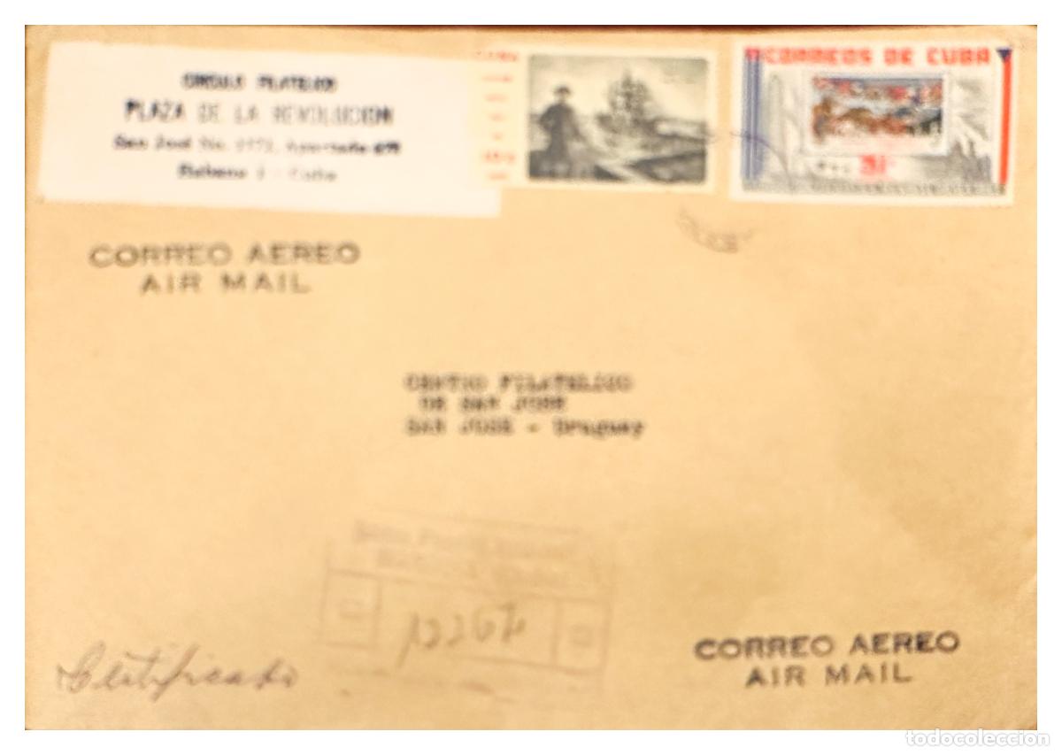 Timbres: CMI) 1970. CUBA. FDC. PLAZA DE LA REVOLUCION BUILDING VIEW TO URUGUAY XF