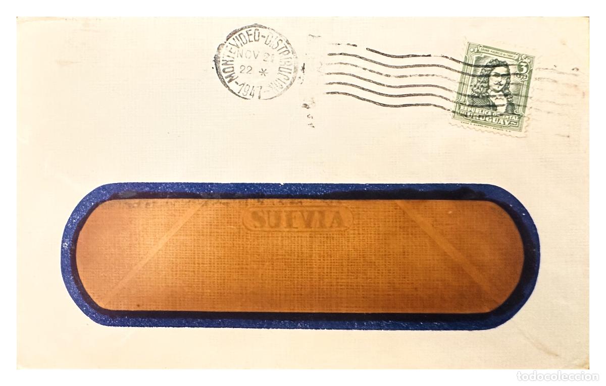 Francobolli: CMI) 1947. URUGUAY. PORTRAIT OF JOAQUIN SUAREZ IN GRAY COLOR. DOMESTIC MAIL. XF